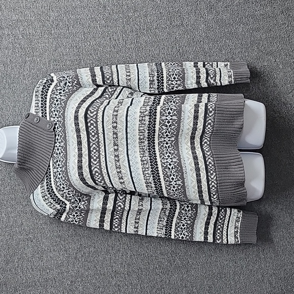 Hannah Sweater Nordic Icelandic Design 100% Cotton Size Large Long Sleeve - Picture 1 of 14